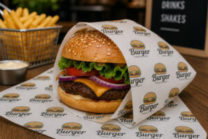Hamburgervellen / vetvrij papier